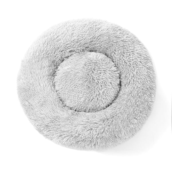 Grey Calming Dog Bed