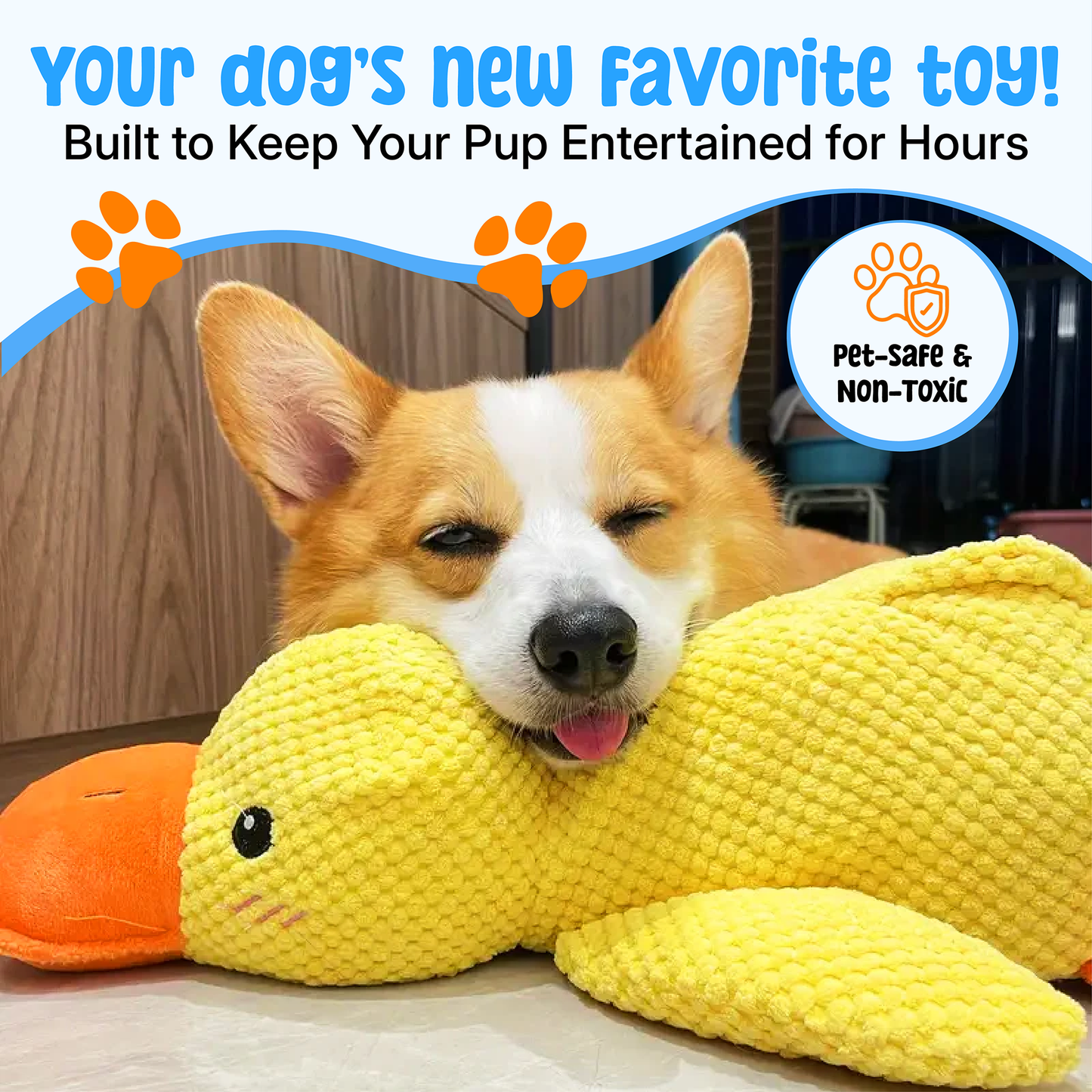 QuackCalm Calming Duck Dog Toy - photo 119