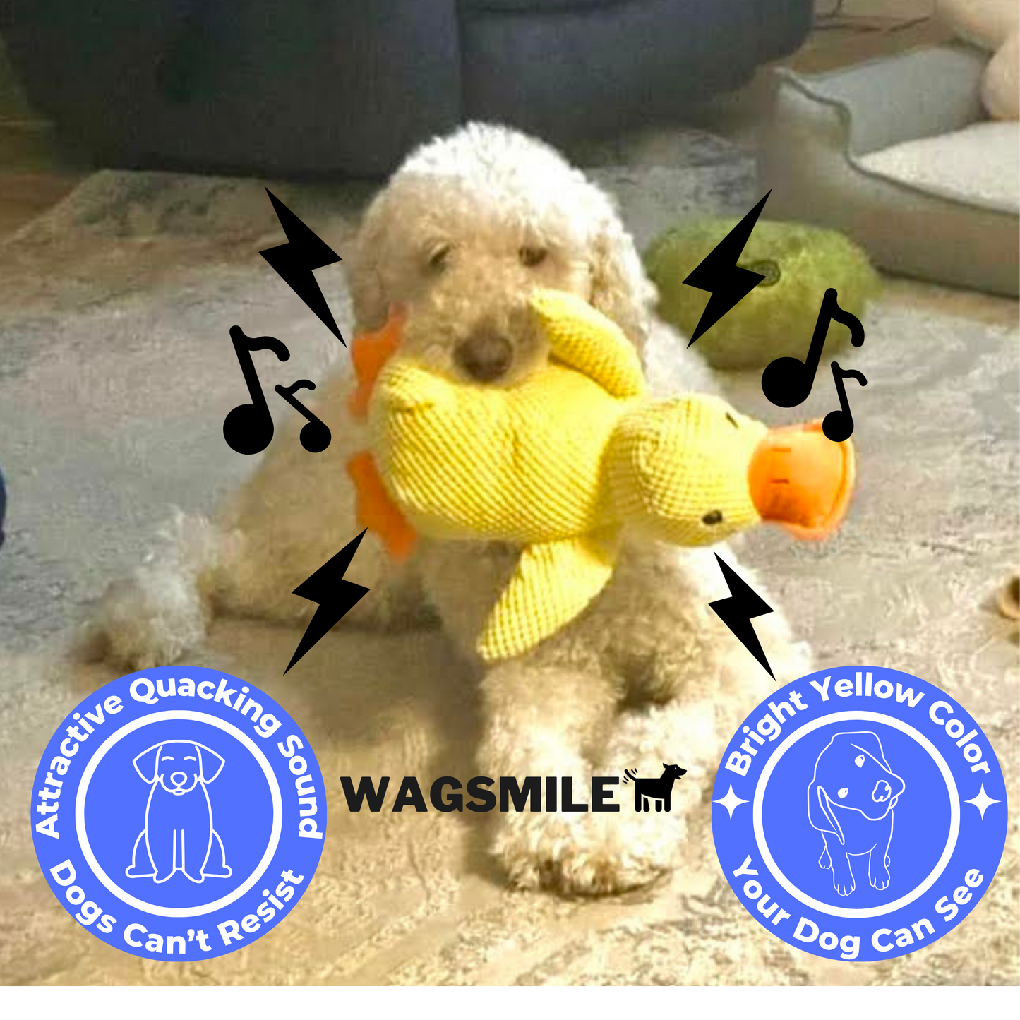 QuackCalm Calming Duck Dog Toy - photo 92